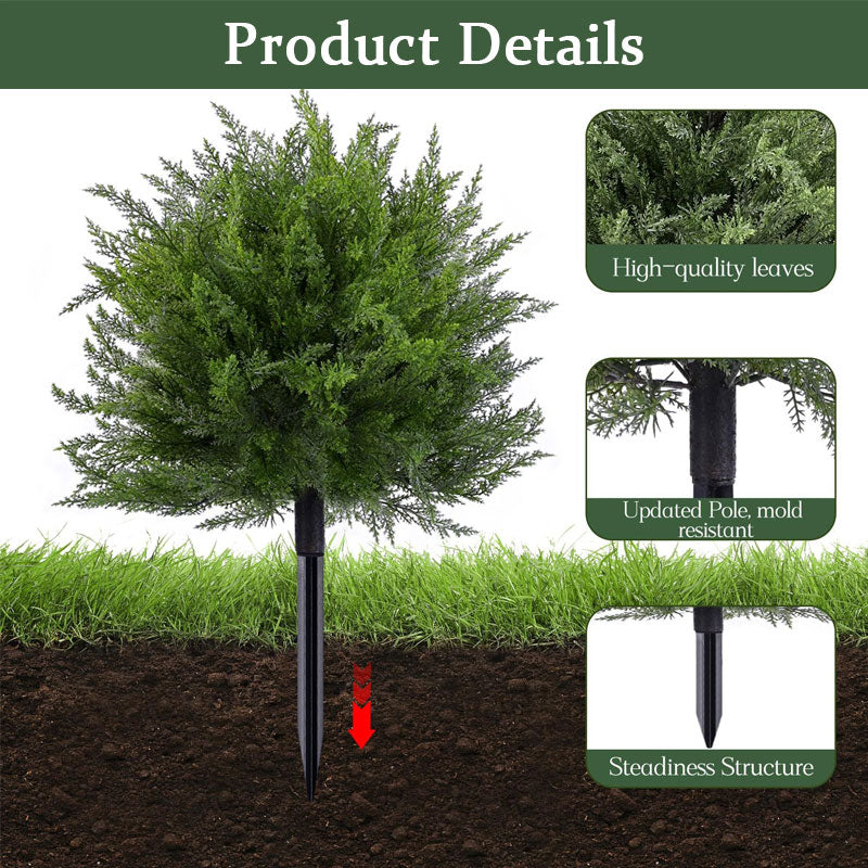 🌿Artificial Cedar Landscape Tree – Outdoor Porch & Garden Decor