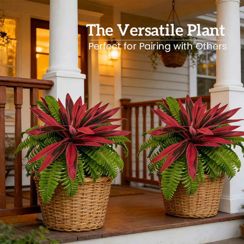 📢📢LAST DAY SALE 50% OFF🏡EverBloom Luxe Plant - Artificial Ti Plant🌿