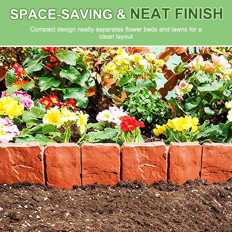 🌱Elegant garden retaining wall