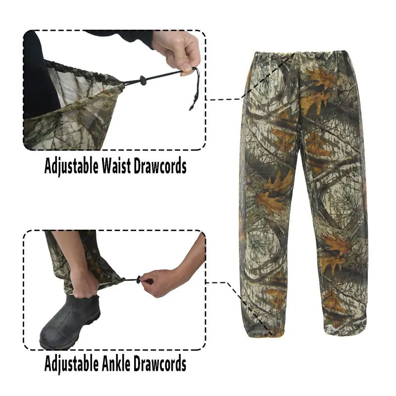🦟🎯Camouflage Mosquito Hunting Suit – Breathable Bug Protection for Hunting & Outdoor Use