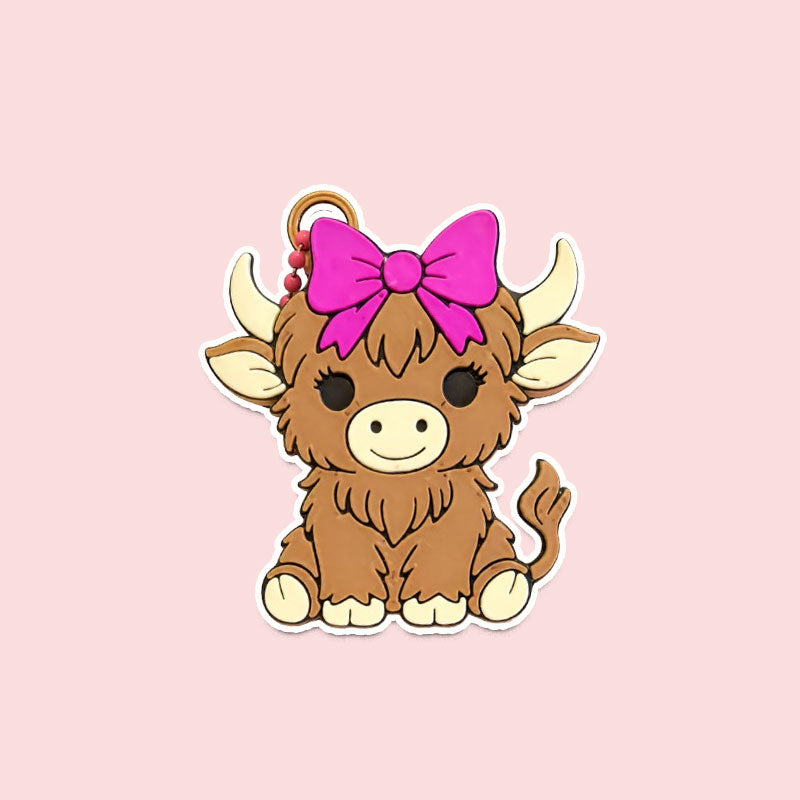 🥤Adorable Highland Cow Nail-Saving Can Opener