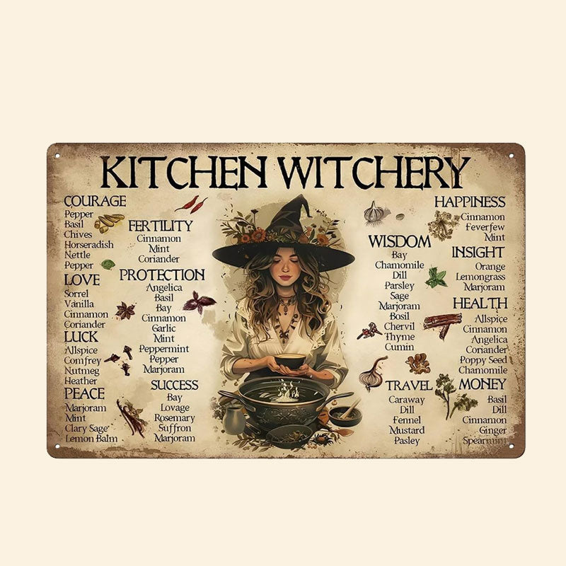 🧙♀️ The Kitchen Witch’s Guide Sign: Bring Good Mojo to Your Hearth
