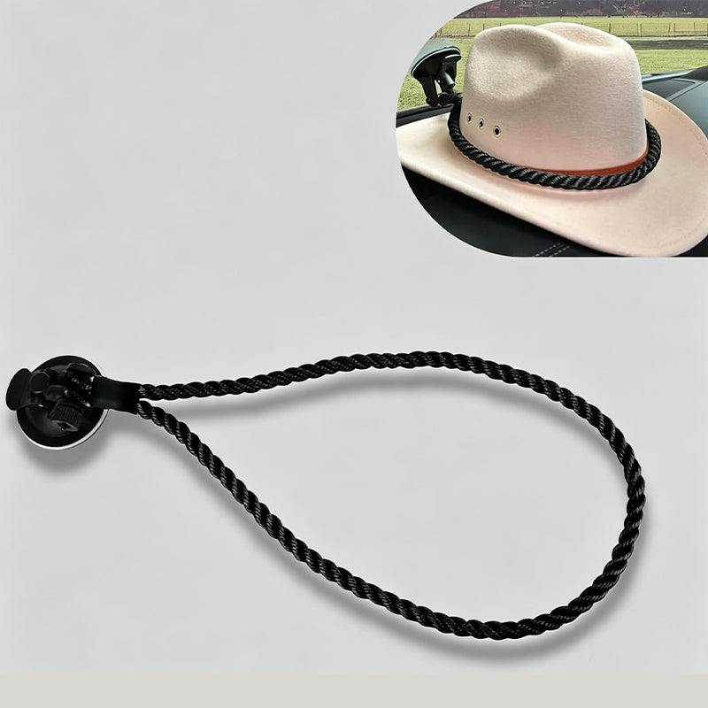 🤠Suction Cup Cap Holder – Space-Saving Hat Organizer