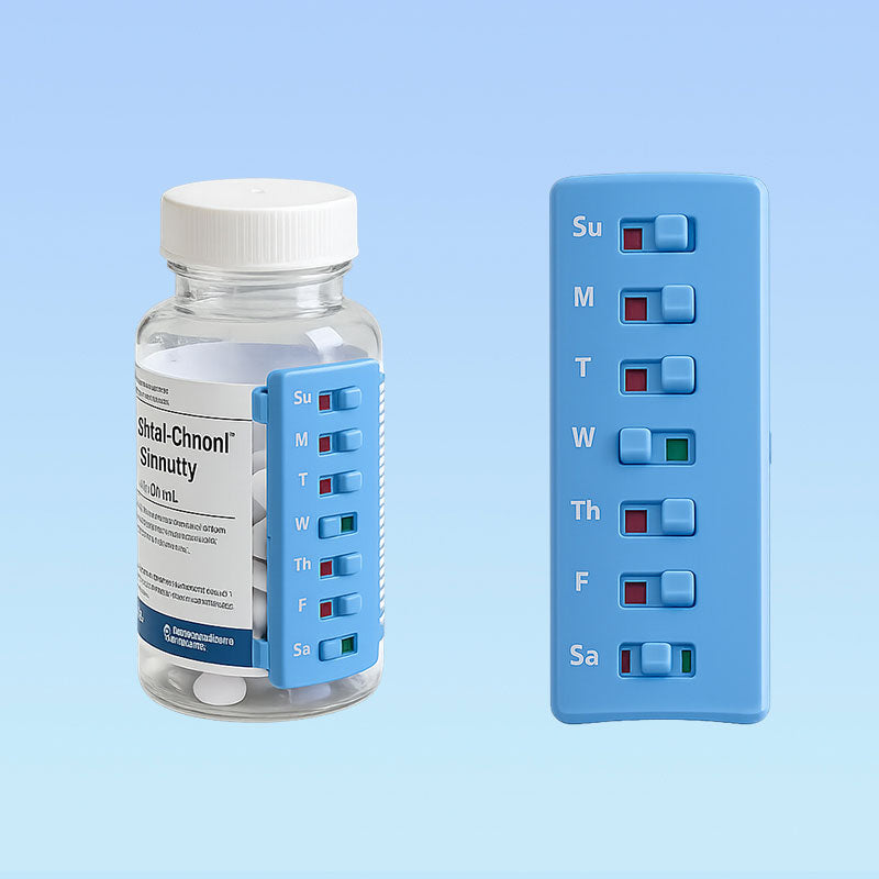 💊 Weekly Pill Reminder Tracker For Seniors & Caregivers ✨