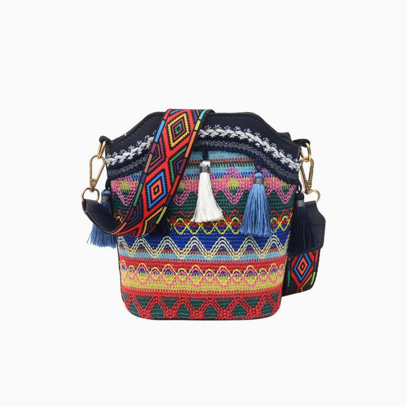 ✨2026 New Handmade Fringed Bucket Bag