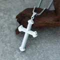📢📢LAST DAY SALE 50% OFF✝️ “The Lord's Prayer” Cross Necklace -- Unisex
