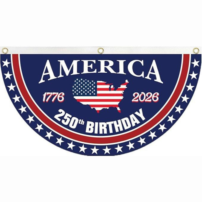 ✨ 250th Anniversary USA Fan Flag