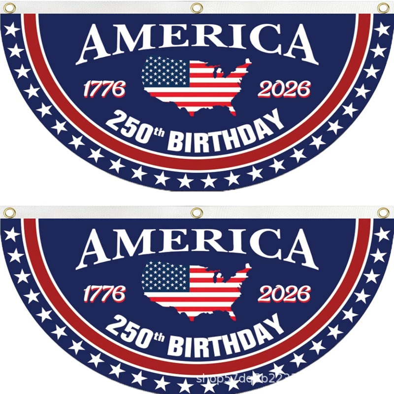 ✨ 250th Anniversary USA Fan Flag