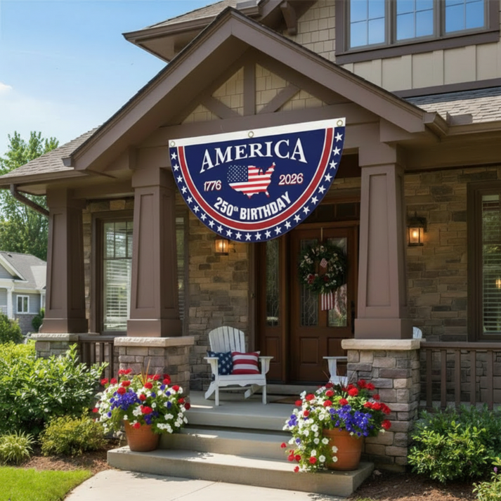 ✨ 250th Anniversary USA Fan Flag