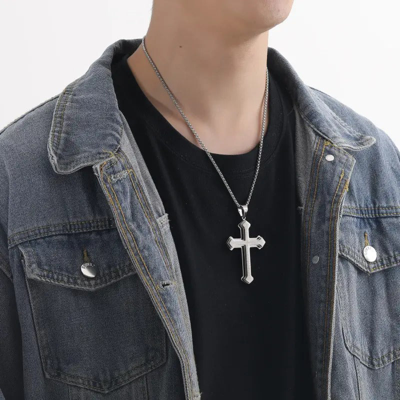 📢📢LAST DAY SALE 50% OFF✝️ “The Lord's Prayer” Cross Necklace -- Unisex