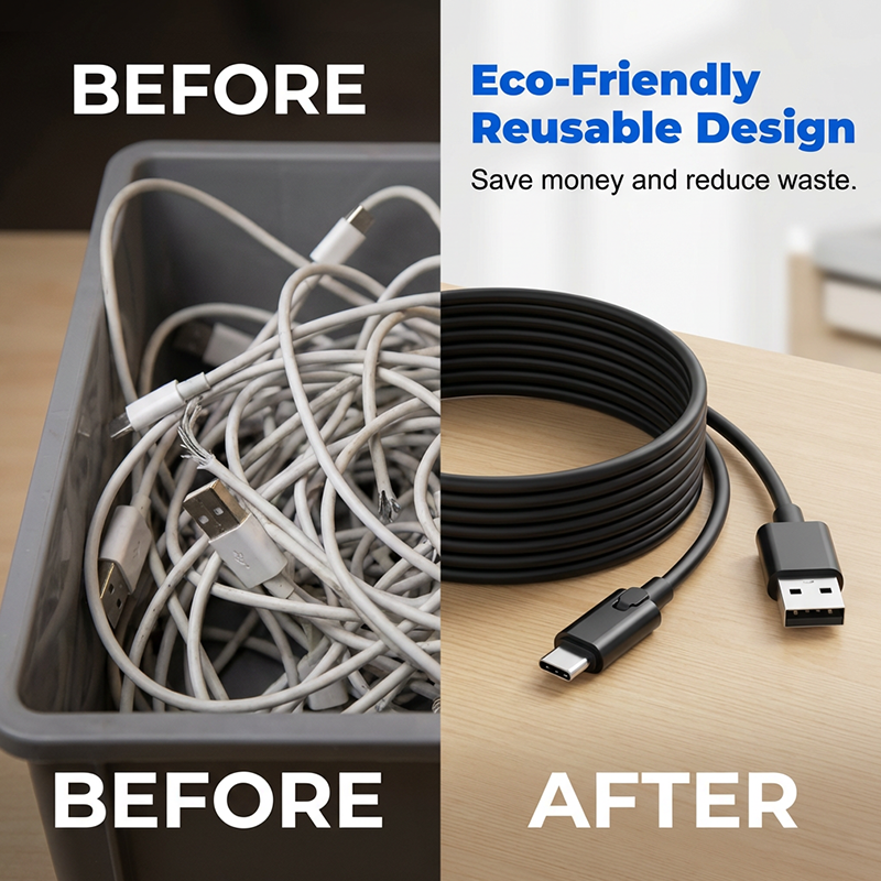 🔌Cut & Fix USB-C Fast Charging Cable